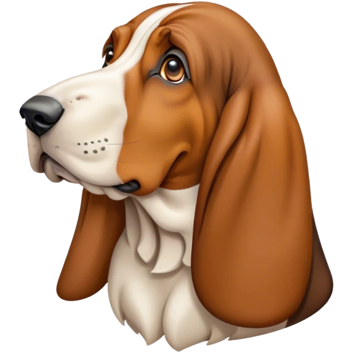 Basset hound emoji