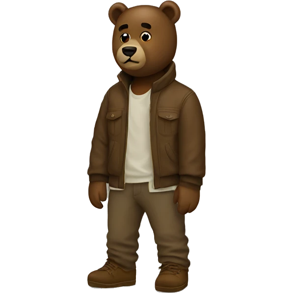 Kanye west bear emoji