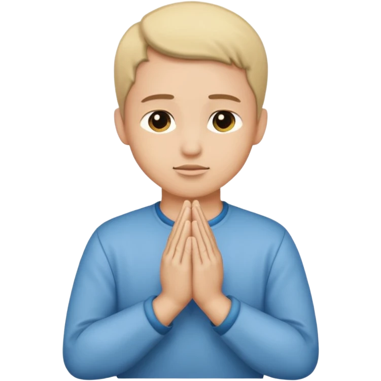 Prayer emoji