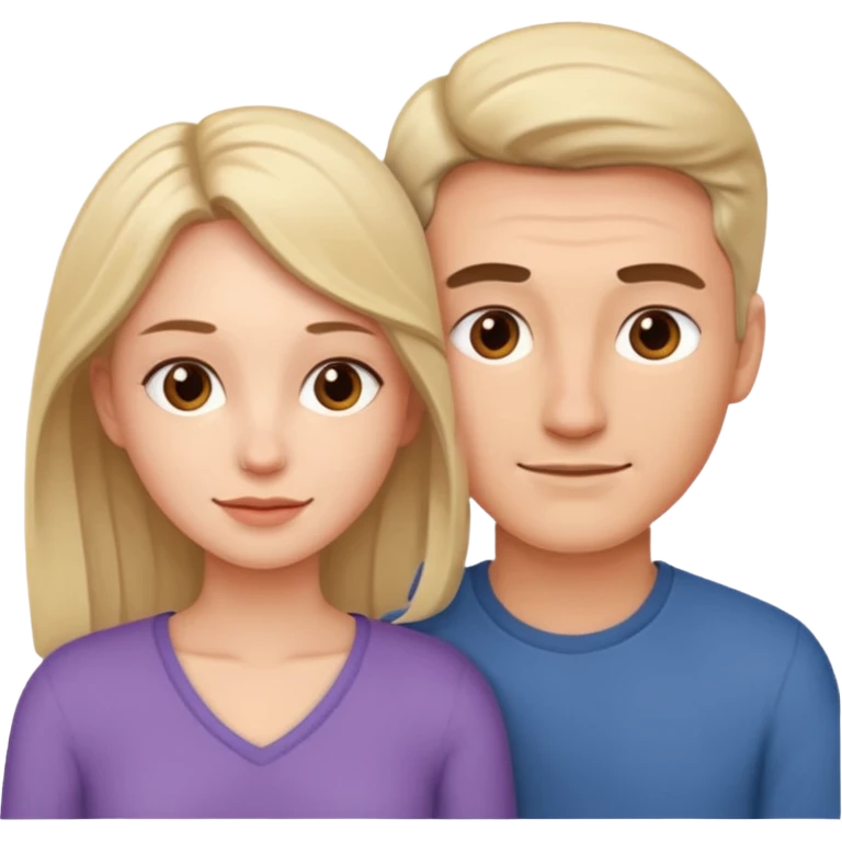 Naked man and woman laying together emoji