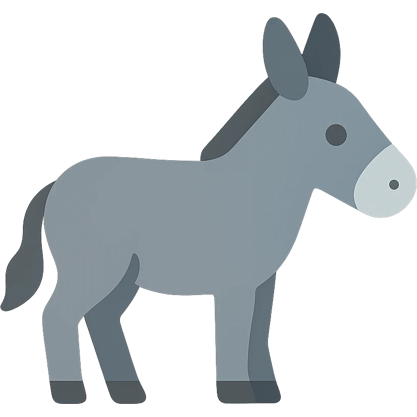 Donkey emoji