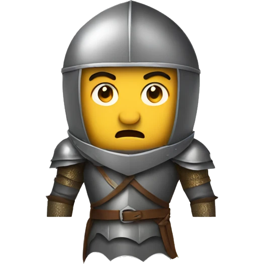 Scared Knight emoji