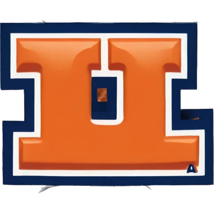 Illini logo on a basketball emoji