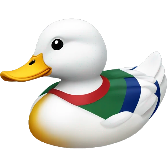 British racing duck emoji