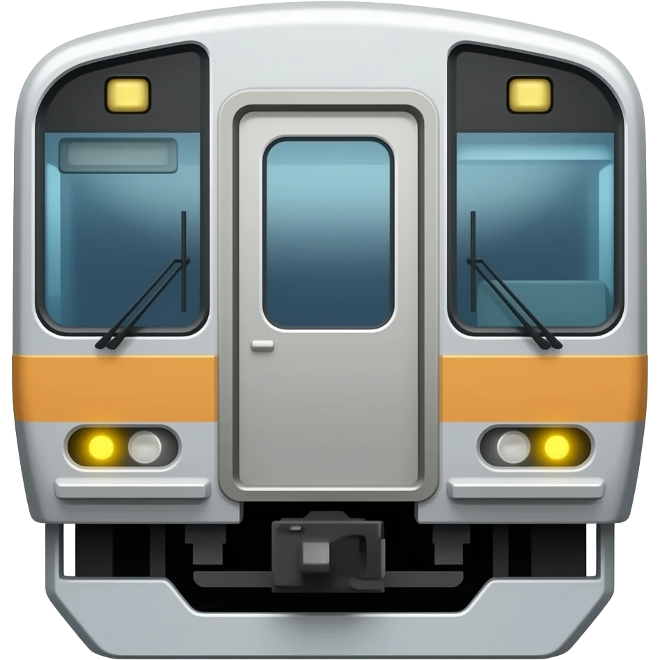 Japanese train emoji