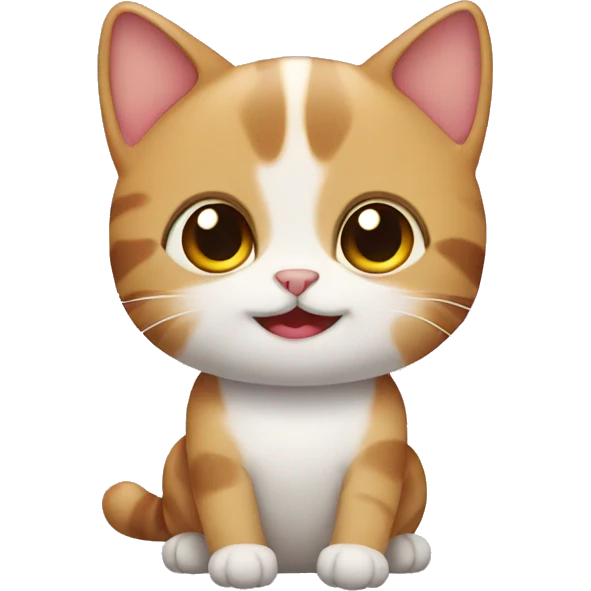 Cute cat emoji