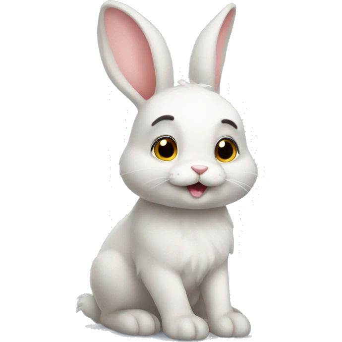 cutest rabbit ever  emoji