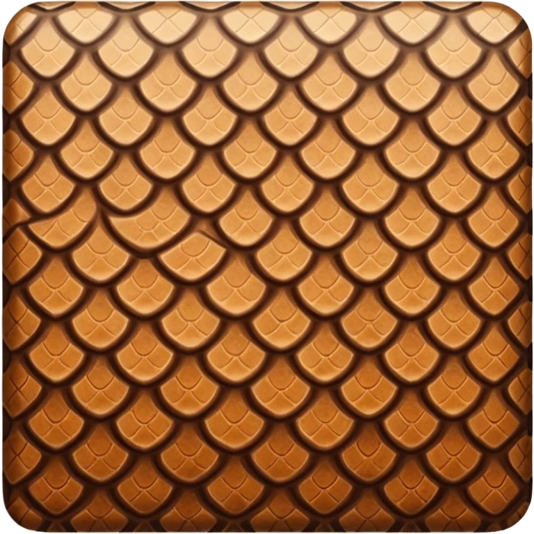 brown snake skin print emoji