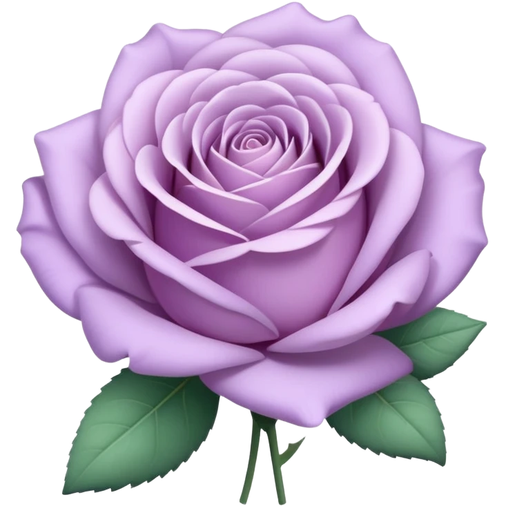Pastel Lavender rose  emoji