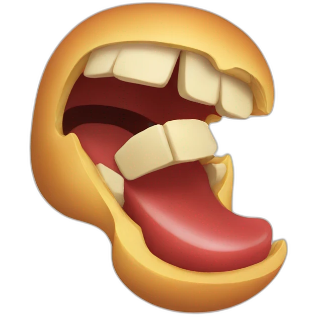 Bite emoji