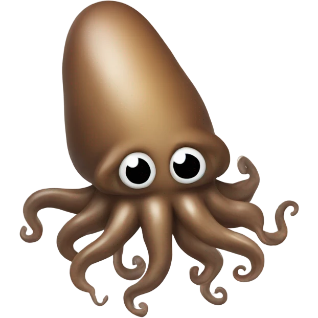 Poop squid  emoji