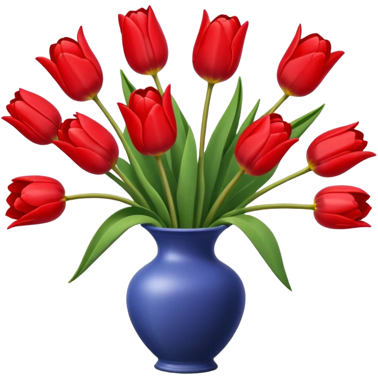 Tulips emoji