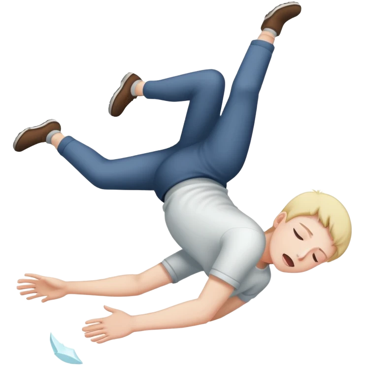Crashing out emoji