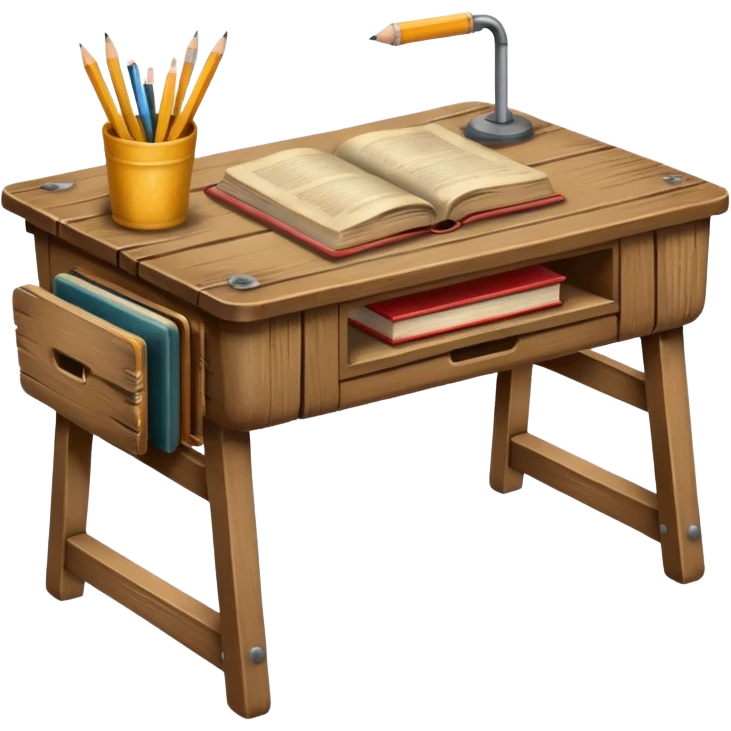 school desk emoji