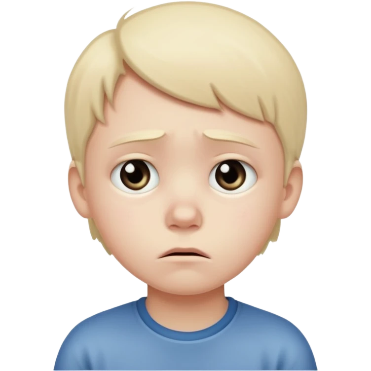 kid sad  emoji