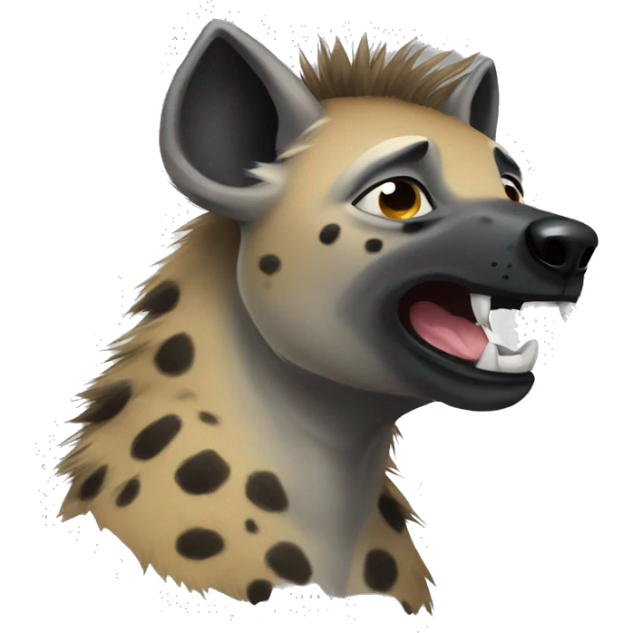 hyena emoji