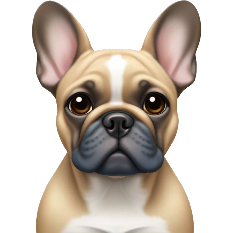 French bulldog blue and tan  emoji