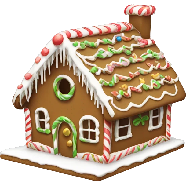 Gingerbread house  emoji