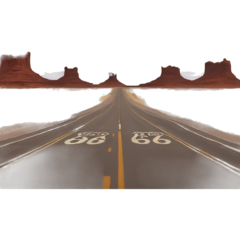 route 66 emoji