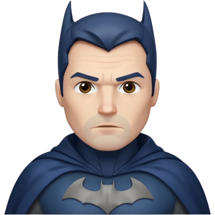 Batman not black emoji