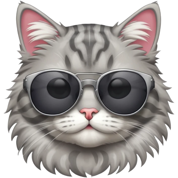 Cat wearing sunglasses emoji