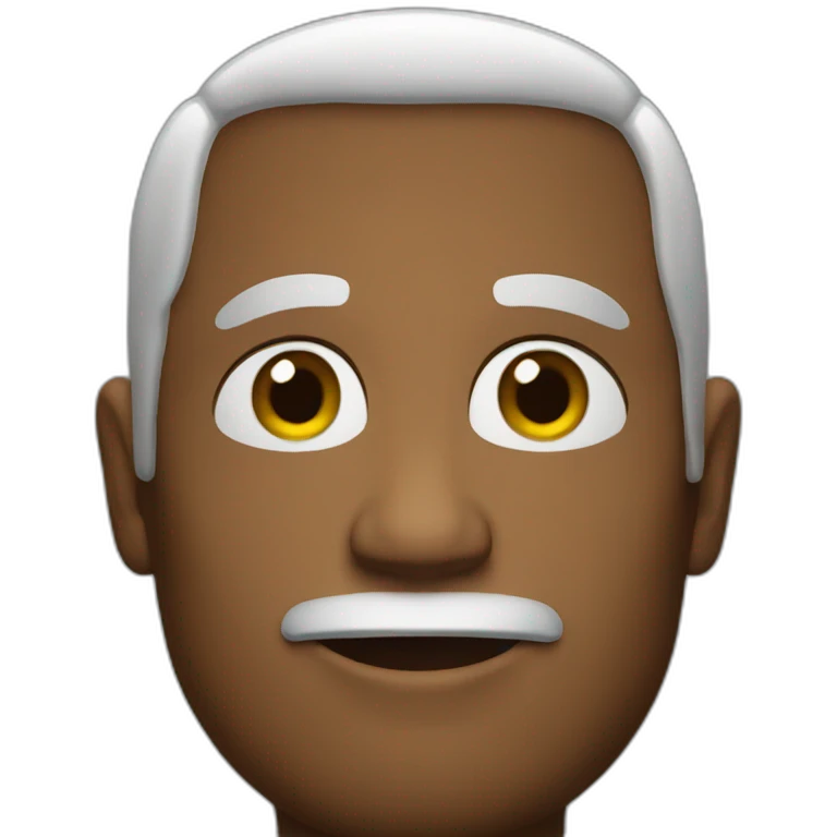 Bold man emoji