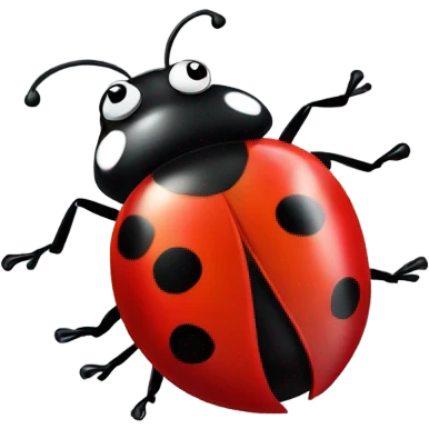 Ladybug dancing  emoji