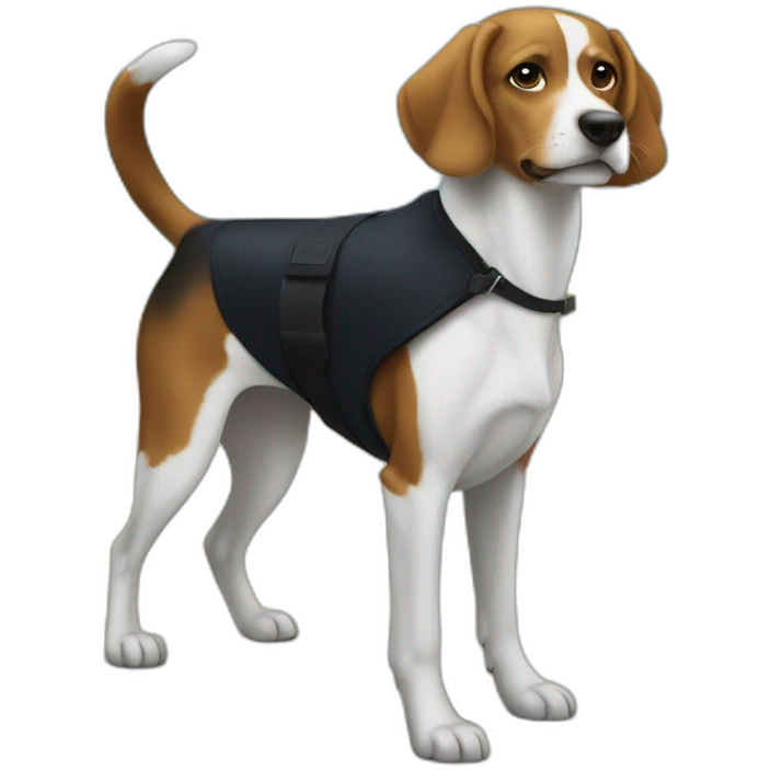 Macron sur un chien  emoji
