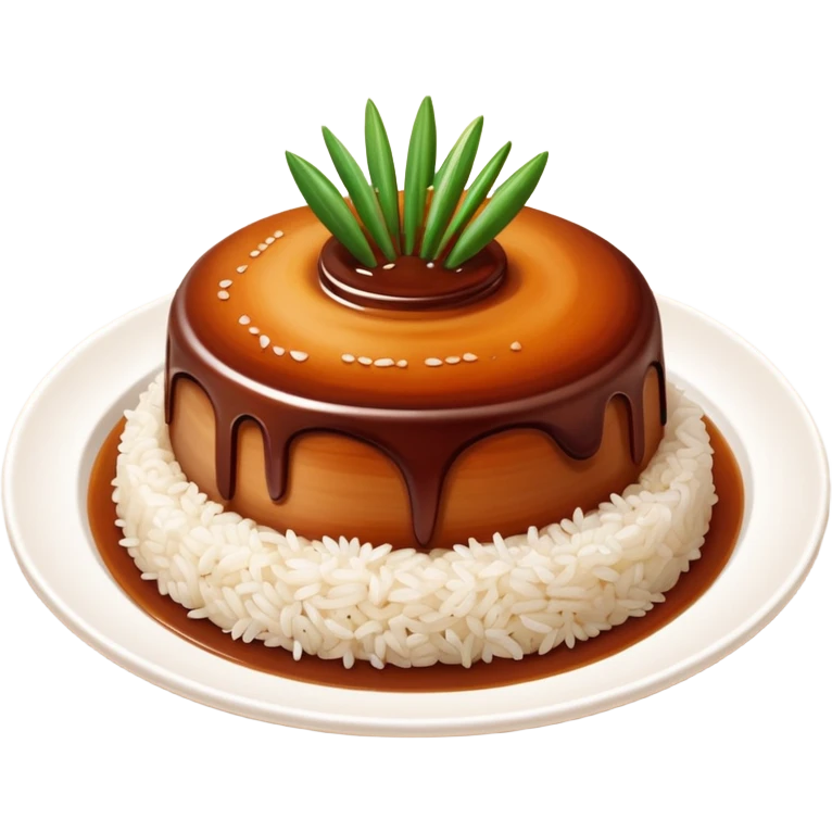 Bœuf caramélisé aux oignons & riz emoji