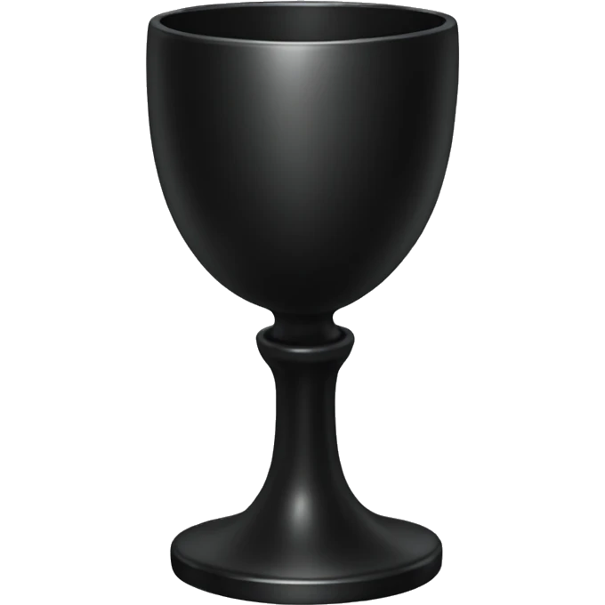 black goblet emoji