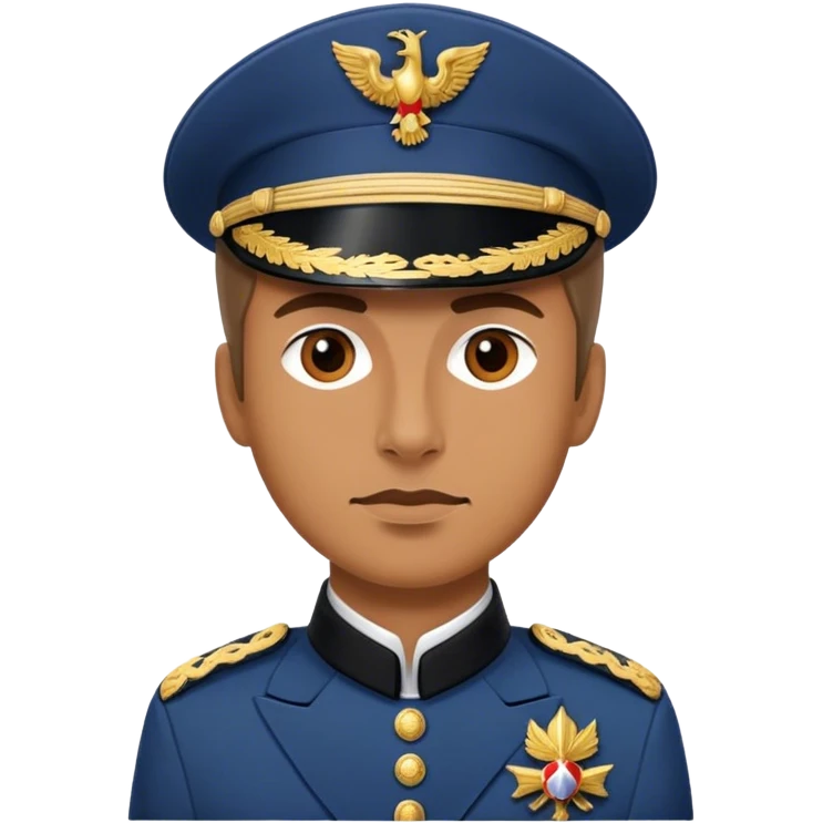 French commander emoji