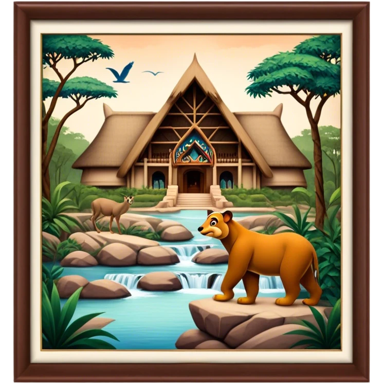 Disney World's Animal Kingdom Lodge emoji