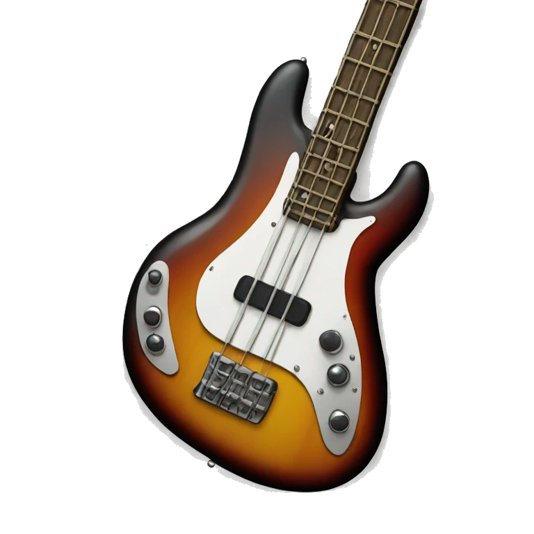 Bass guitar emoji