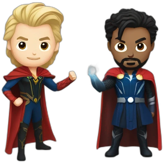 Dr strange and Thor emoji