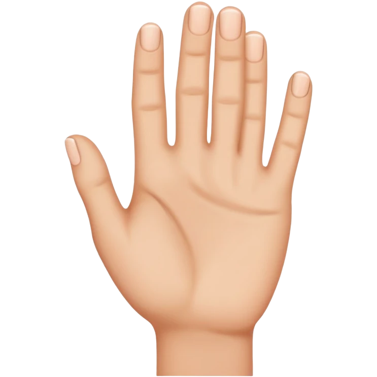 Hand  emoji