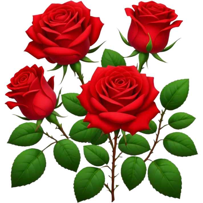 rose bush emoji
