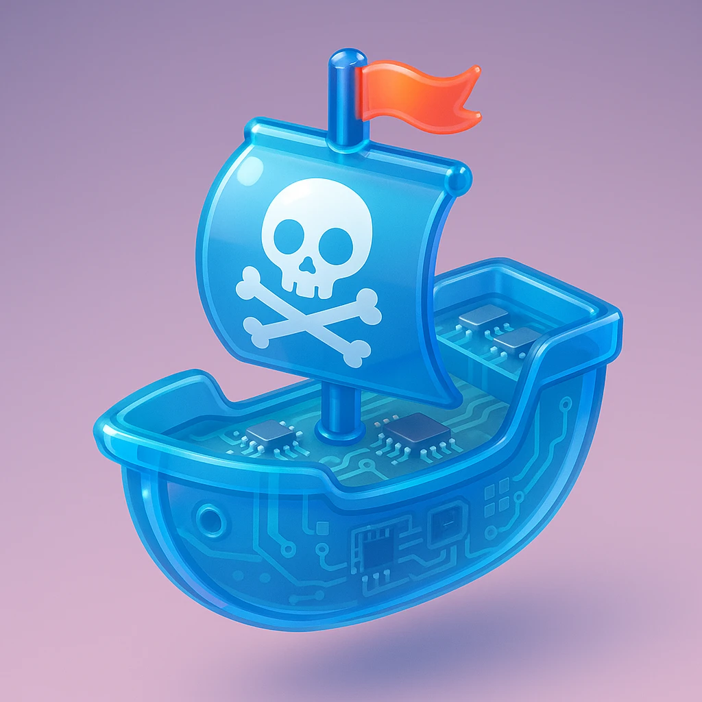 pirate ship emoji