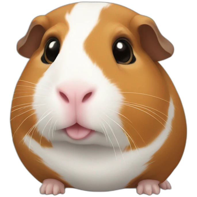 guinea pig bald emoji