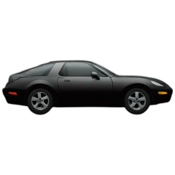 Car silhouette  emoji