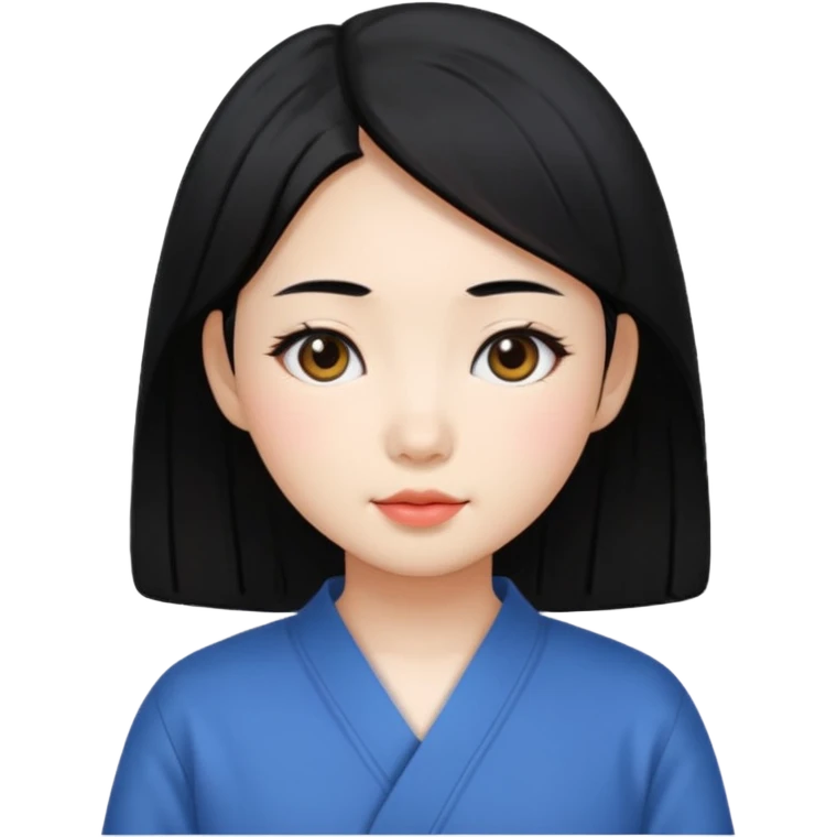 дівчинка кореянка emoji