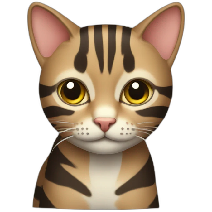 striped-cat emoji