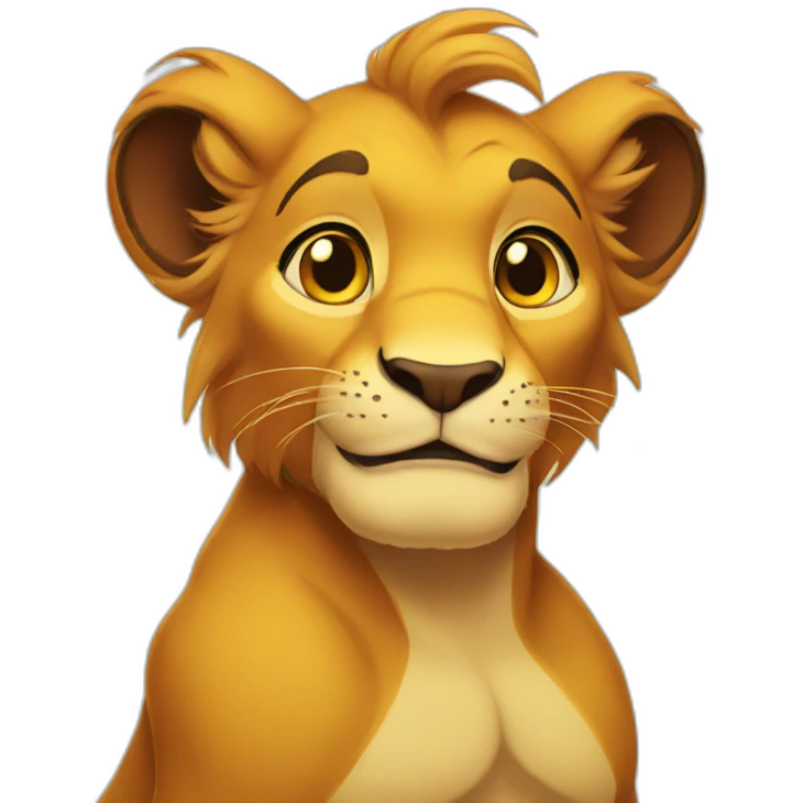 Simba emoji