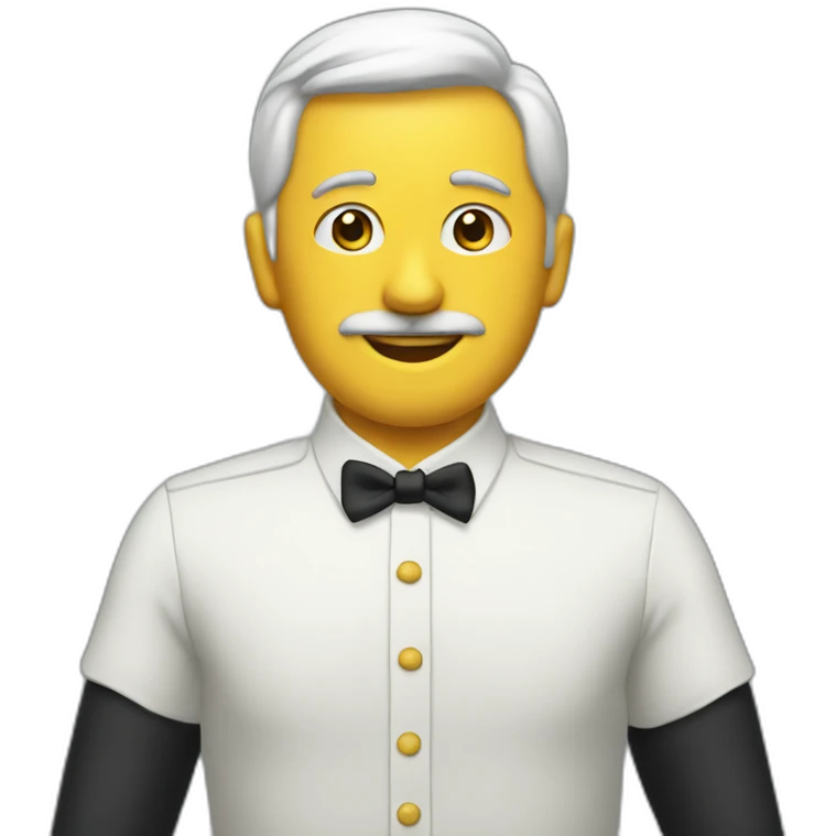 a dinnerman emoji