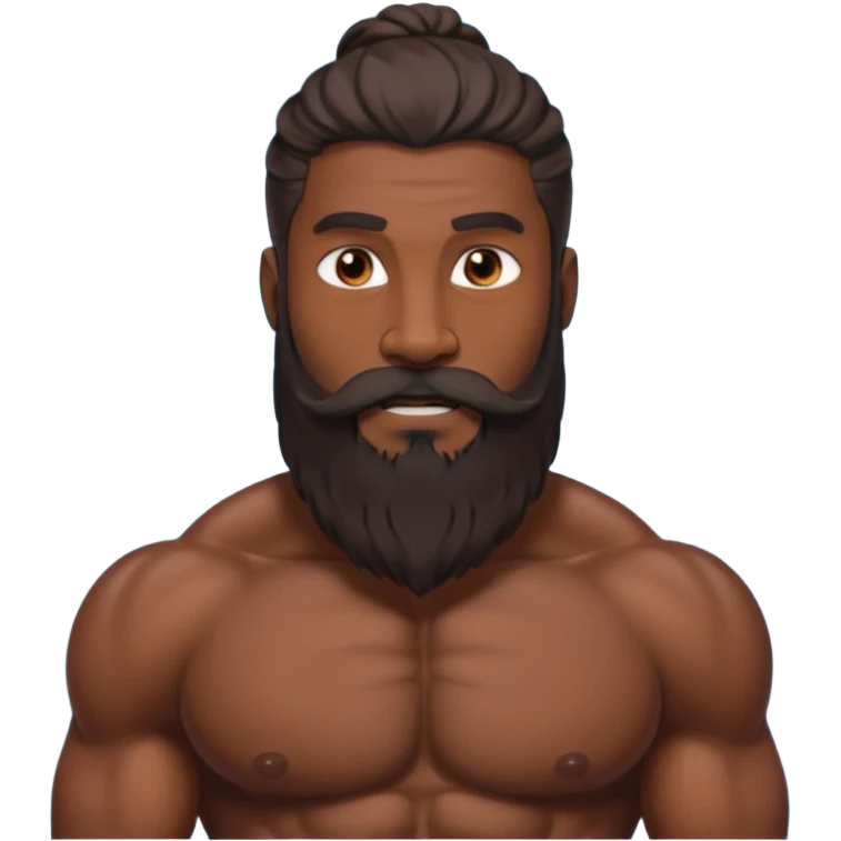 PHILIPPINE MYTHICAL CREATURE KAPRE BUT MASCULINE AND HUNK emoji