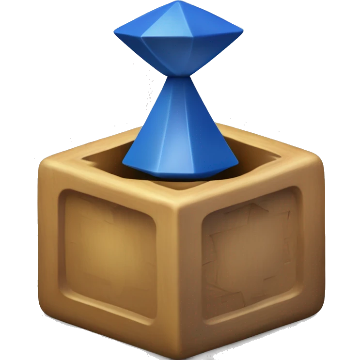 Jewish dreidel a four-sided spinning top, played during the Jewish holiday of Hanukkah emoji