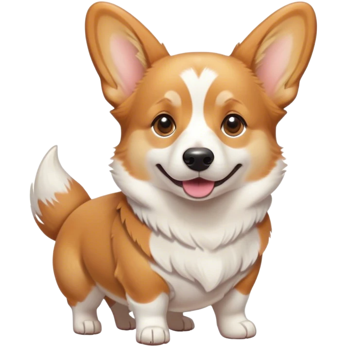 Magic corgi emoji