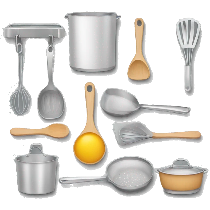 Kitchen products emoji
