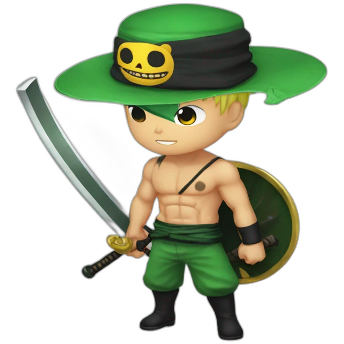 Zoro One pece emoji