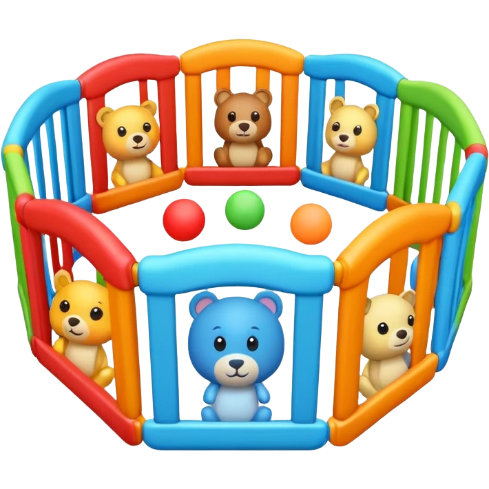 Baby play pen emoji