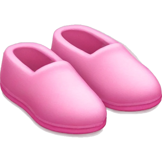 pink slippers emoji